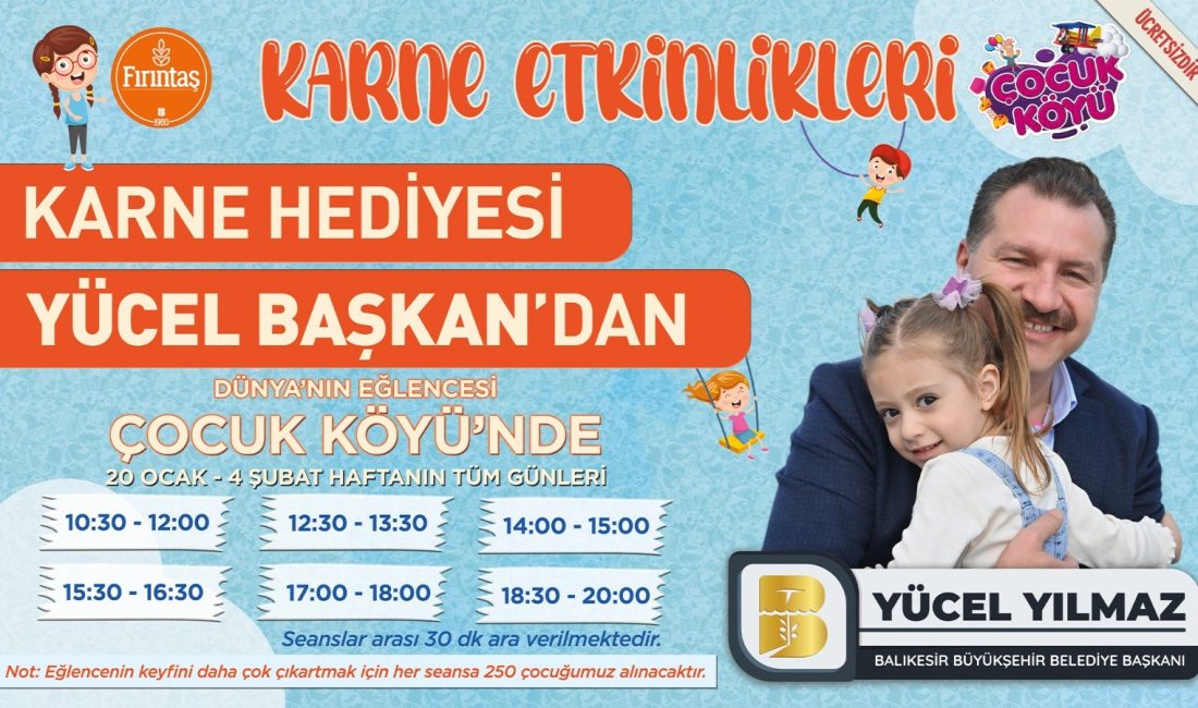 Balıkesir Büyükşehir Belediye Başkanı Yücel Yılmaz, bir dönem boyunca ders