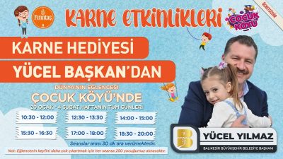 Balıkesir Büyükşehir Belediye Başkanı Yücel Yılmaz, bir dönem boyunca ders