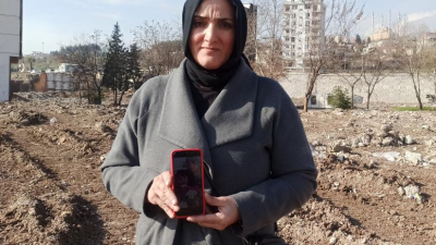 Kahramanmaraş’ta depremzede kadın, eniştesinin ölüm yıl dönümünde asrın felaketi 6