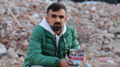 Asrın felaketinde Malatya’da evleri yıkılan ve enkazda kaldıktan sonra kurtarılan
