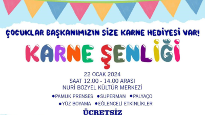 Gömeç’te sömestr tatilinde çocuklara yönelik ücretsiz şenlik gerçekleştirilecek. Gömeç Belediyesi
