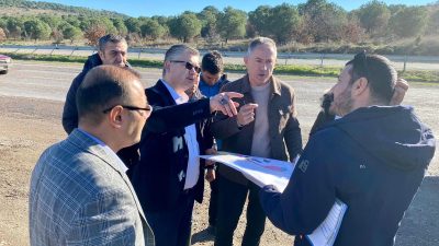 Balıkesir İl Tarım ve Orman Müdürü Erkan Alkan, altyapı proje