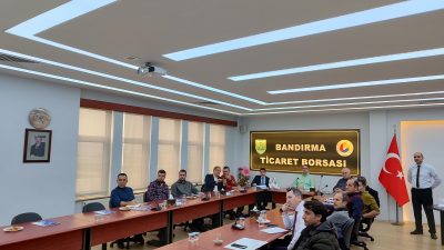 Bandırma Ticaret Borsası Zeytin ve Zeytinyağı Meslek İhtisas Komisyonu olağan