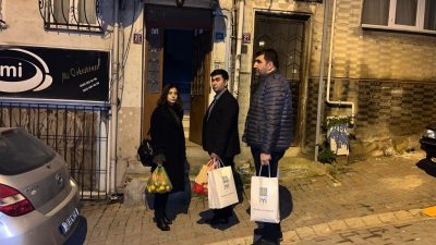 İYİ Parti Bandırma İlçe Teşkilatı, yeni yılın ilk saatlerini dar