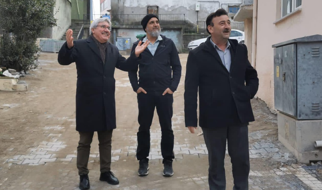 İvrindi’de üstyapı çalışmaları sürüyor İvrindi Belediye Başkanı Yusuf Cengiz, belediye tarafından yürütülen üstyapı çalışmalarını