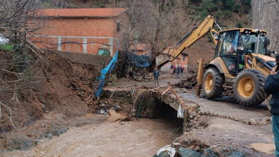 İvrindi’de kuvvetli sağanak yağış ve fırtına sonrası birçok hayvan telef