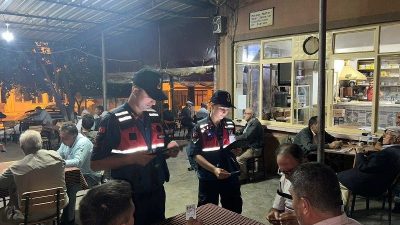 Balıkesir’de jandarma ekiplerinin il genelinde 312 personelin katılımı ile yaptıkları