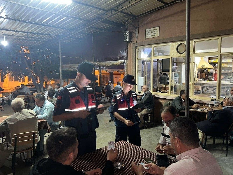 Balıkesir’de jandarma ekiplerinin il genelinde 312 personelin katılımı ile yaptıkları