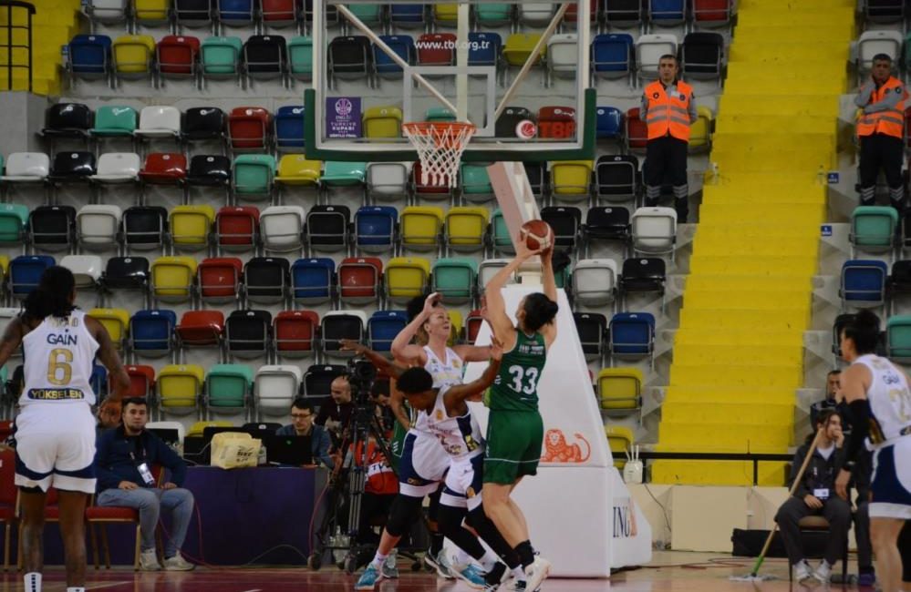 Kadınlar Türkiye Kupası’nda Fenerbahçe finalde Basketbol ING Kadınlar Türkiye Kupası yarı final maçında Fenerbahçe Alagöz