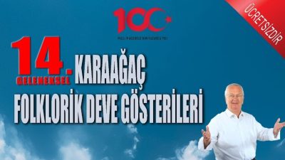 Gömeç Belediyesi ev sahipliğinde bu yıl 14’üncüsü gerçekleştirilen Karaağaç Folklorik