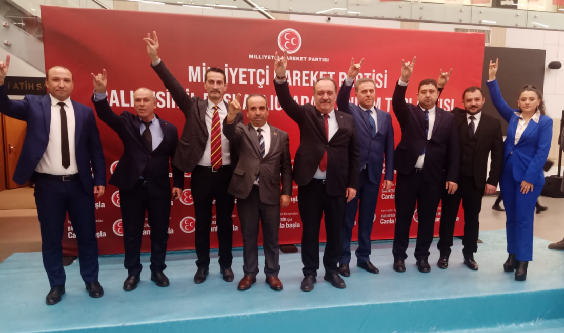 MHP adaylarını Balıkesir’de coşkuyla tanıttı MHP Bandırma İlçe Teşkilatı, Balıkesir’de düzenlenen MHP Aday Tanıtım Toplantısı’na