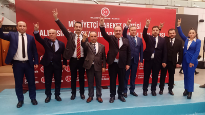 MHP Bandırma İlçe Teşkilatı, Balıkesir’de düzenlenen MHP Aday Tanıtım Toplantısı’na