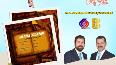 Sındırgı’da çocukların sömestr tatilini eğlenceli geçirmesi amacıyla “Masalcı Kuklalar” tiyatro