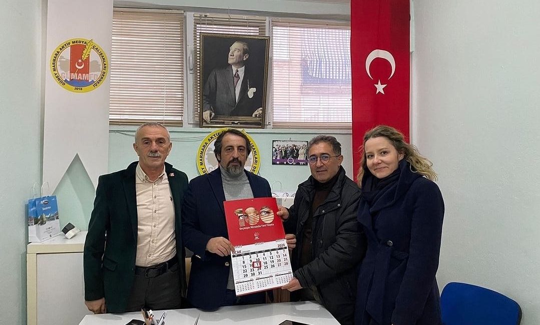 Bandırma’da 10 Ocak Çalışan Gazeteciler Günü unutulmadı Güney Marmara Medya Çalışanları Derneği (GÜMAMED), 10 Ocak Çalışan Gazeteciler