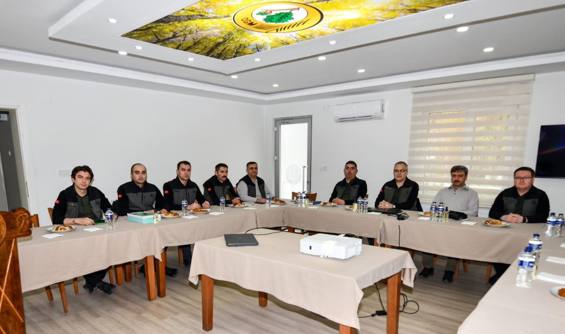 Ormanlar için 2024 hedefleri belirlendi İvrindi Orman Genel Müdürlüğü’nde, Balya ve İvrindi ilçelerinde orman köylerinin