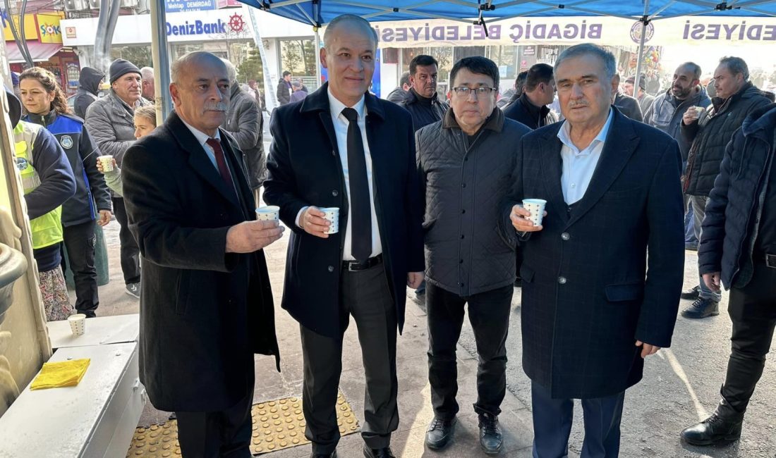 Bigadiç’te vatandaşların sağlıklı bir yaşam sürdürmesi ve süt içme alışkanlığı