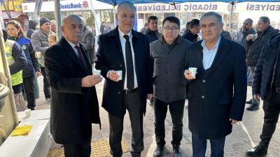 Bigadiç’te vatandaşların sağlıklı bir yaşam sürdürmesi ve süt içme alışkanlığı