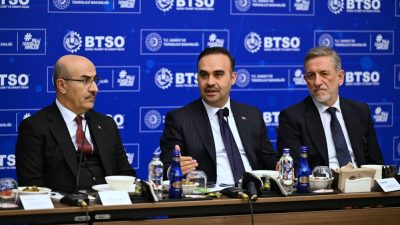 Sanayi ve Teknoloji Bakanı Mehmet Fatih Kacır, Bursa iş dünyası