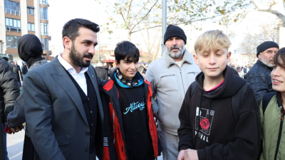 TÜGVA Genel Başkanı İbrahim Beşinci, Balıkesir ziyaretinde gençler ile bir