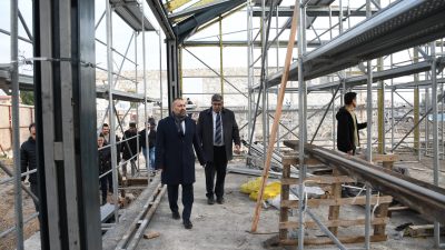 Tarihi tren garı binalarını dev bir Sanat Merkezine dönüştürecek restorasyon