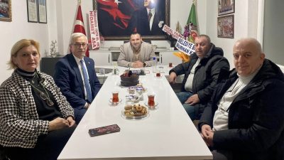 Erdek Belediye Başkanı, Ziraat Odası’nı ziyaret ederek tarımsal konuları masaya