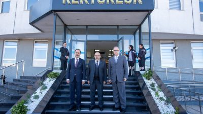 Balıkesir Valisi, Bandırma Onyedi Eylül Üniversitesi (BANÜ) Rektörlük görevine yeni