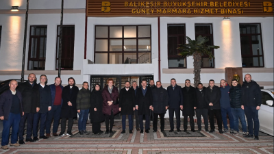 Balıkesir Büyükşehir Belediye Başkanı Yücel Yılmaz, AK Parti Bandırma İlçe
