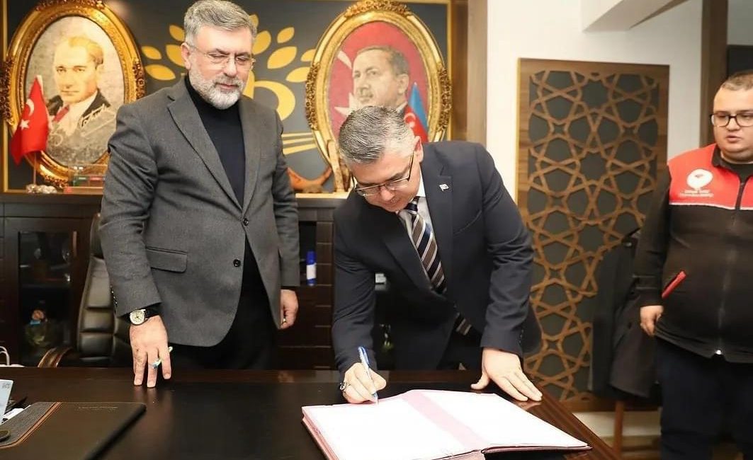 Kepsut Belediye Başkanı İsmail Cankul ve Balıkesir İl Tarım ve