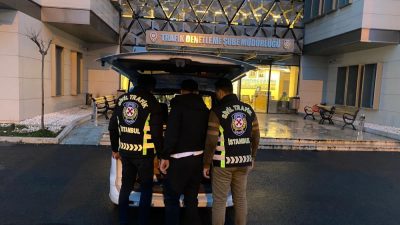 Kadıköy’de drift atan sürücü o anları sosyal medya hesabı üzerinden