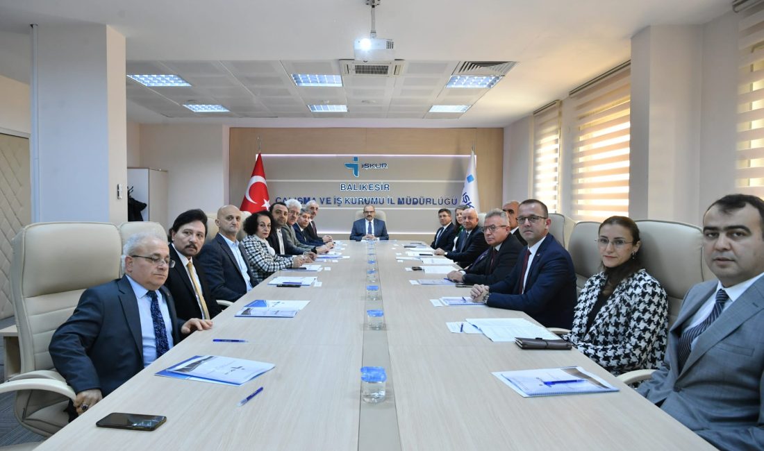 İl İstihdam ve Mesleki Eğitim Kurulu’nun 2024 yılı 1 inci