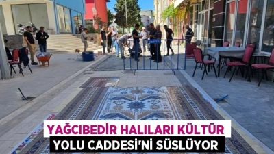“Yağcıbedir Kültür Yolu” Sındırgı’nın simgesi haline gelen “Yağcıbedir” halı motifleriyle