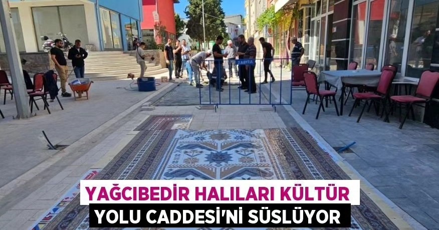 Sındırgı kültürünü yaşatıyor “Yağcıbedir Kültür Yolu” Sındırgı’nın simgesi haline gelen “Yağcıbedir” halı motifleriyle