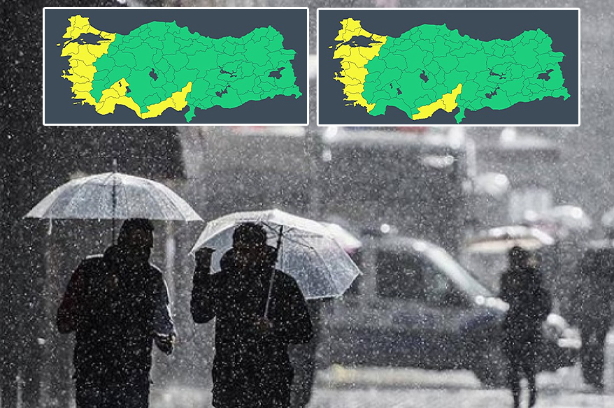 Meteoroloji ve AKOM tarafından yağışların başlayacağına dair peş peşe yapılan