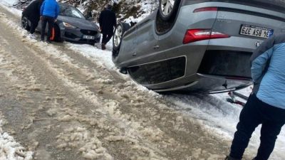 Bursa’nın üst kesimlerinde ve Uludağ’da yoğun kar yağışı sonrası vatandaşlar