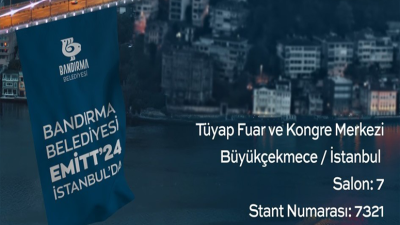 Bandırma Belediyesi, 27. EMITT Fuarı’nda kente özgü değerleri, tarihi ve