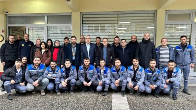 Sındırgı Belediye Başkanı, personeller ile bir araya gelerek 5 yıllık