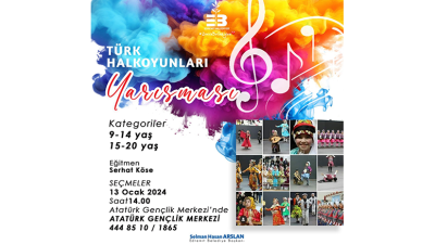 Edremit Belediyesi, yarışmalarda Edremit’i temsil edecek halk oyunları dansçıları yetiştireceklerini