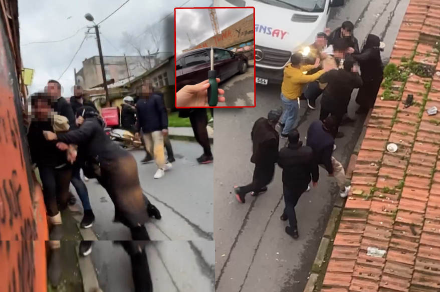 Şişli’de bir grup satın aldıkları aracın rehinli çıkması üzerine karşı