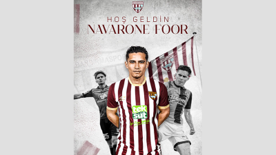 Bandırmaspor, Hollandalı Profesyonel Futbolcu Navarone Foor ile anlaşma imzaladıklarını açıkladı.İkinci