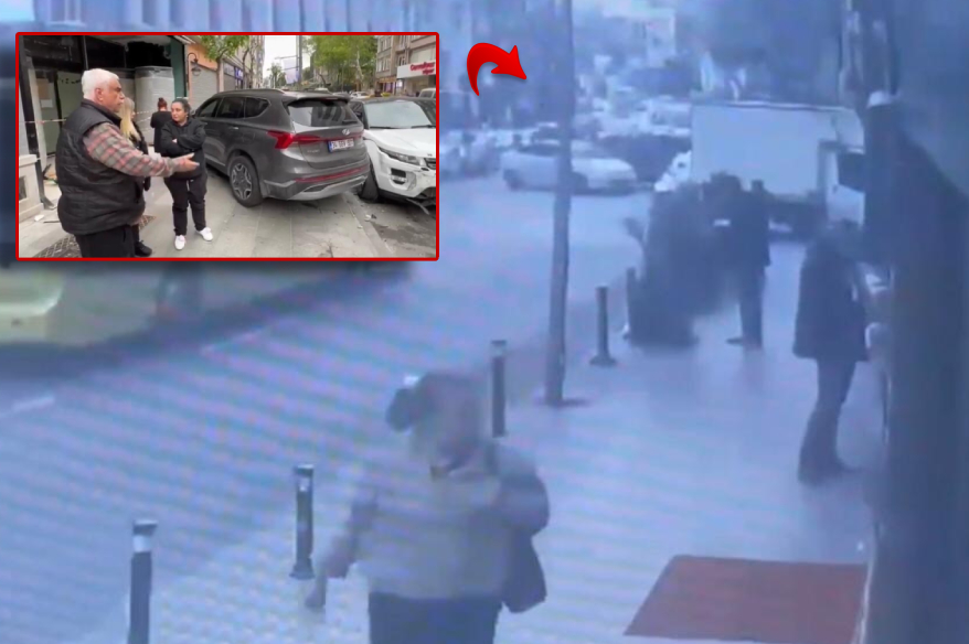 Ünlü oyuncu Halil Ergün, Şişli’de aracıyla seyir halindeyken ayağı gaz