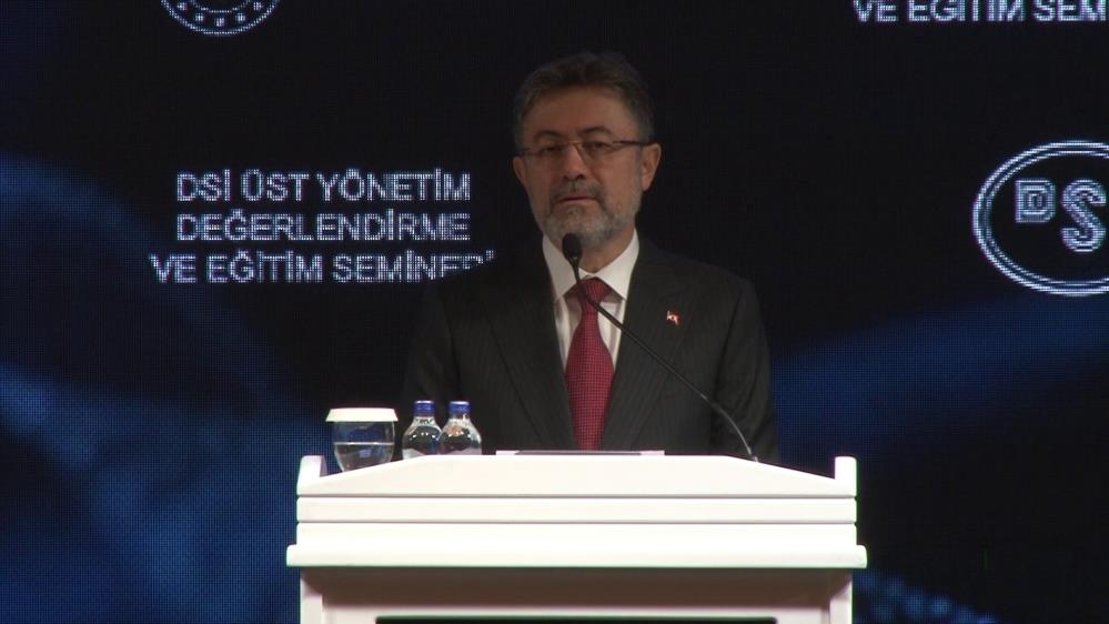 &nbsp;Tarım ve Orman Bakanı İbrahim Yumaklı DSİ Üst Yönetim Değerlendirme