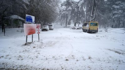Balıkesir’in Edremit ve Havran ilçelerinin yüksek kesimlerinde dünden bu yana
