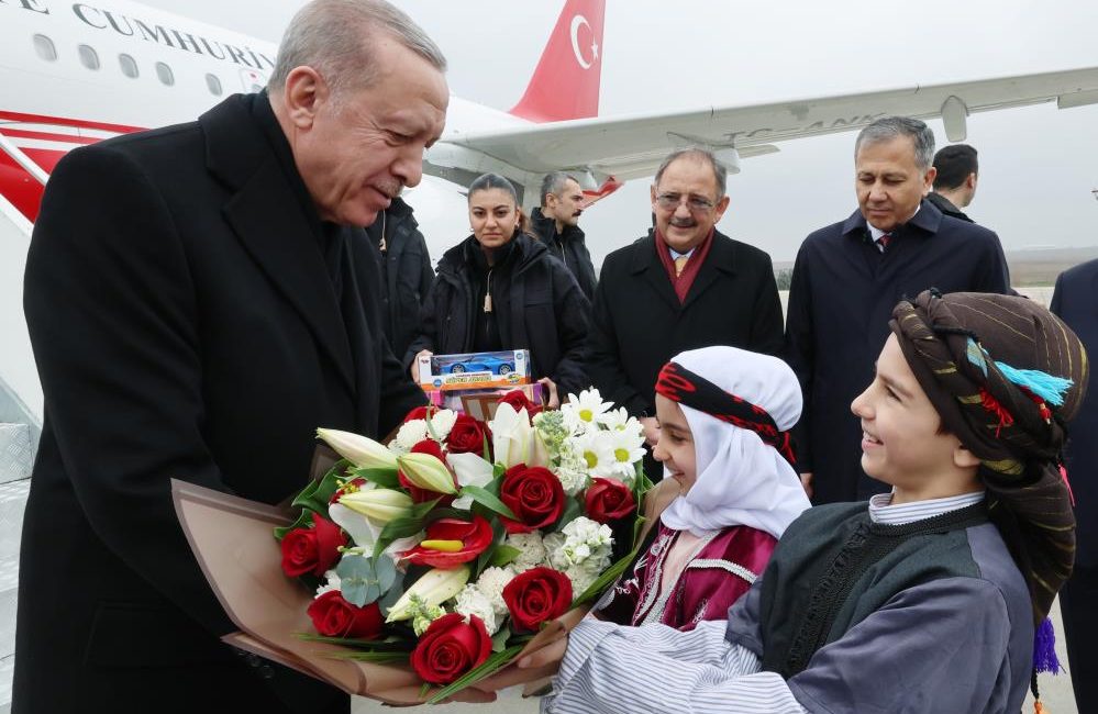 Cumhurbaşkanı Recep Tayyip Erdoğan, aday tanıtım toplantısı ve deprem konutlarının
