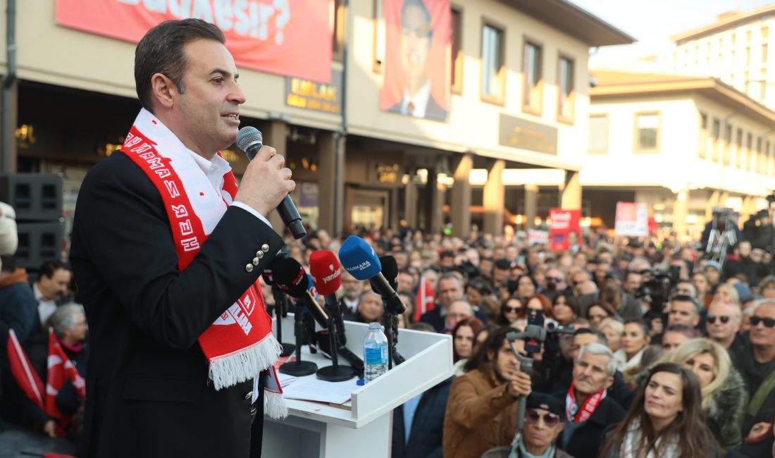 Balıkesir Büyükşehir Belediye Başkan Adayı Ahmet Akın, Atatürk’ün Balıkesir’e gelişinin