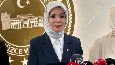 Aile ve Sosyal Hizmetler Bakanı Mahinur Özdemir Göktaş, Türkiye Aile