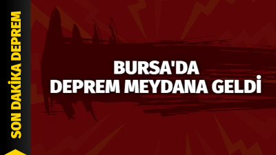 Bursa’nın ilçesinde 4.1 büyüklüğünde deprem meydana geldi. Bursa’nın Gemlik ilçesinde
