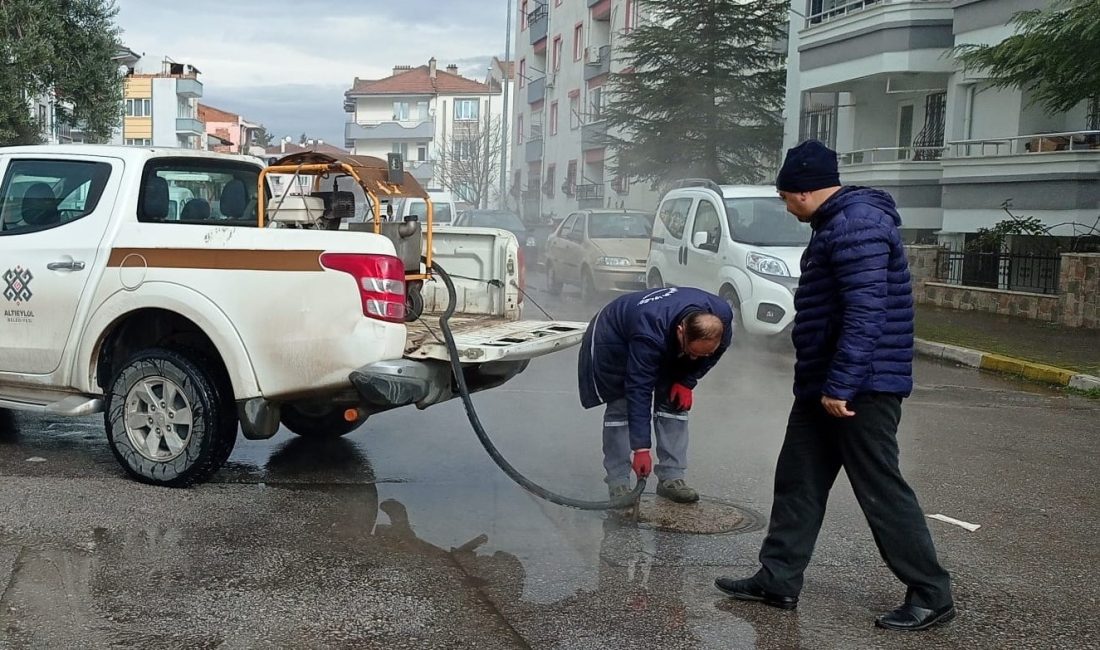 Altıeylül haşere popülasyonuna önlem aldı Altıeylül’de halk sağlığının korunması amacıyla yaz ayında artış gösteren haşere