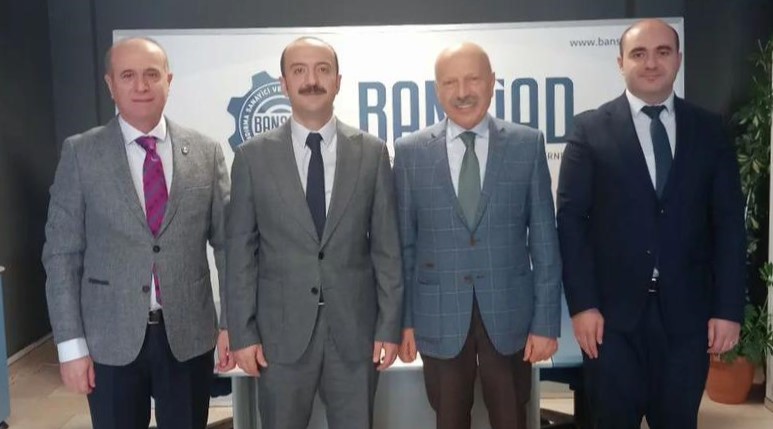 BANSİAD’a ziyaretler devam ediyor BANSİAD Yönetim Kurulu Başkanı, Güney Marmara Kalkınma Ajansı Genel Sekreteri