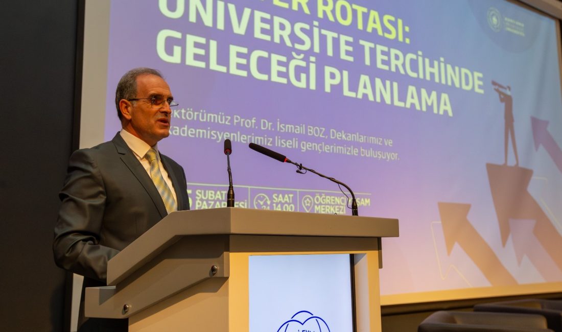 Bandırma Onyedi Eylül Üniversitesi (BANÜ) Rektörü Prof. Dr. İsmail Boz,