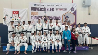 Balıkesir Üniversitesi öğrencileri Türkiye Judo Şampiyonası’nda gösterdikleri performans ile şampiyon